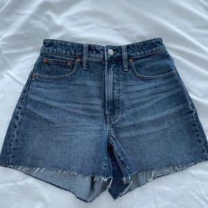Madewell curvy perfect vintage short